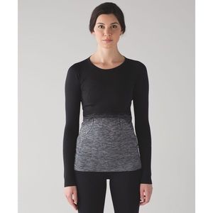 Lululemon Swiftly Tech Long Sleeve Crew Ombré Sz 8